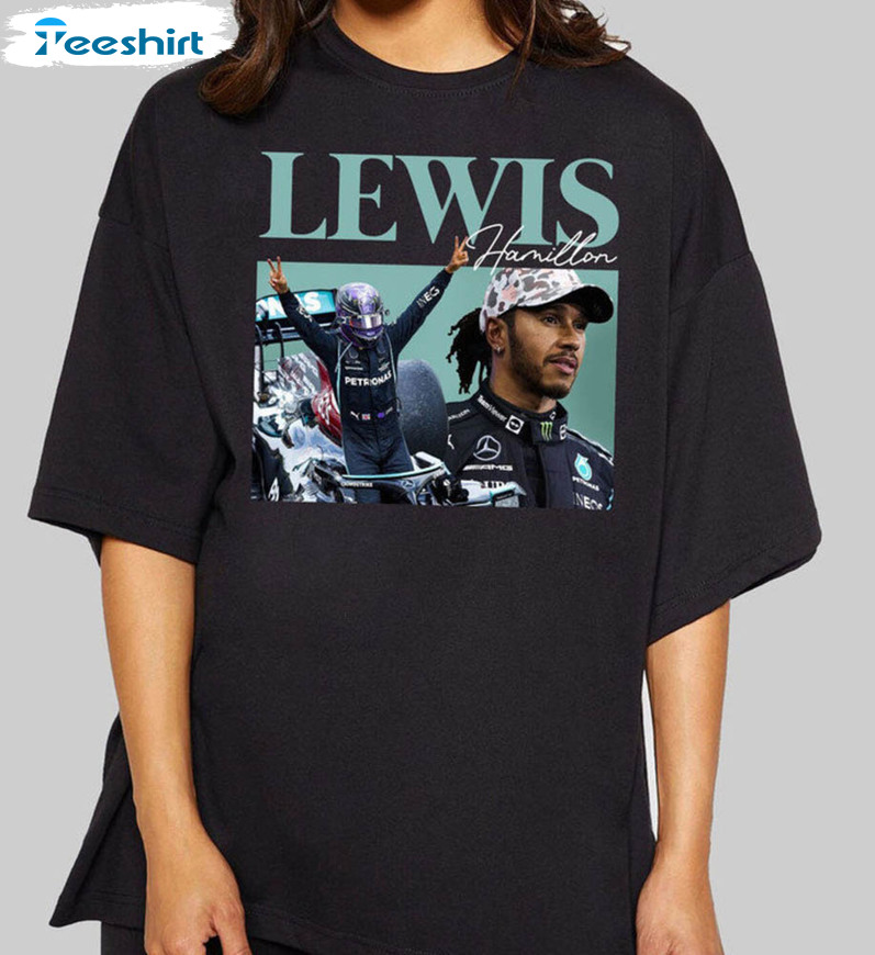 Lewis Hamilton Shirt, Ndash Drive To Survive Crewneck Unisex T-shirt