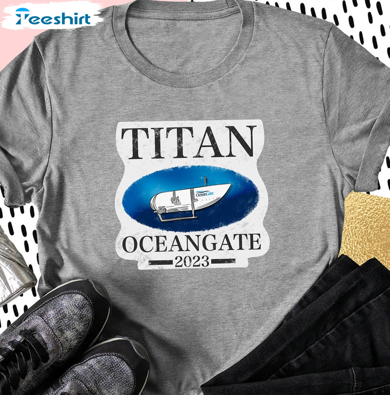 Titan Oceangate Shirt, Titanic Tour Guide Missing Unisex T-shirt Tee Tops