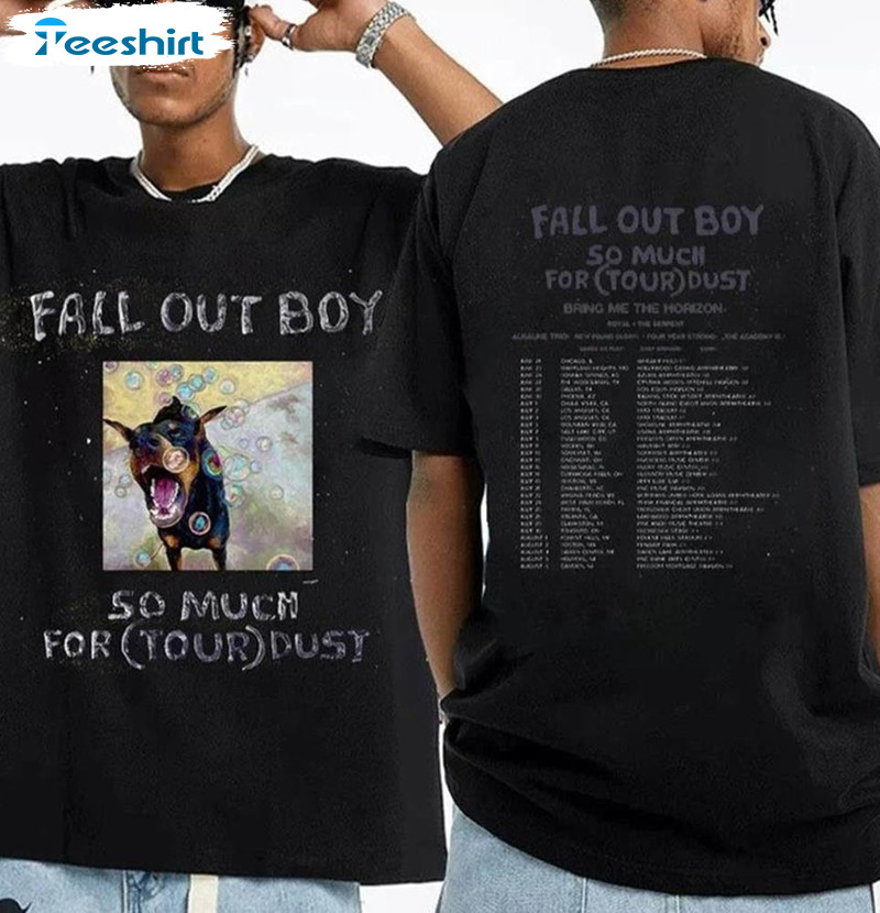 Fall Out Boy Band Retro Shirt, Fall Out Boy 2023 Tour Crewneck Unisex Hoodie