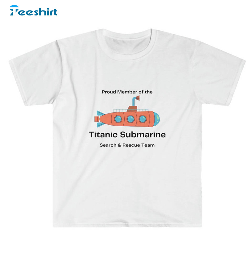 Titanic Submarine Search And Rescue Team Sweatshirt, Unisex Hoodie