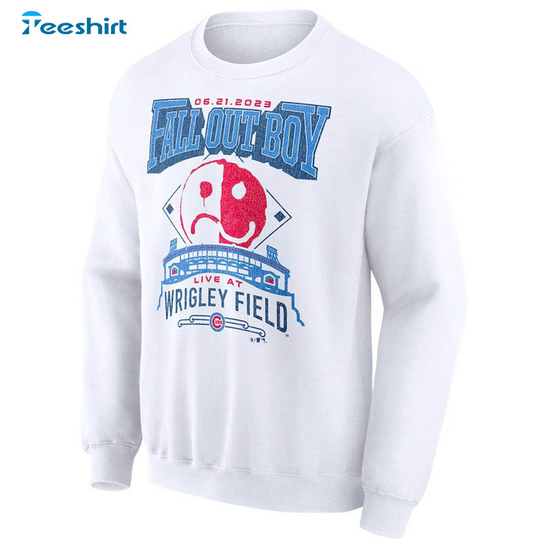 Fall Out Boy Wrigley Field Shirt, So Much For Stardust Unisex Hoodie Crewneck