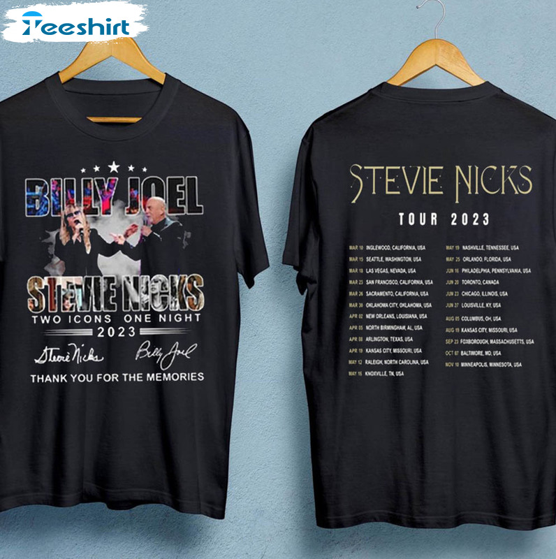 Billy Joel 2023 Shirt, Music World Tour Sweatshirt Short Sleeve