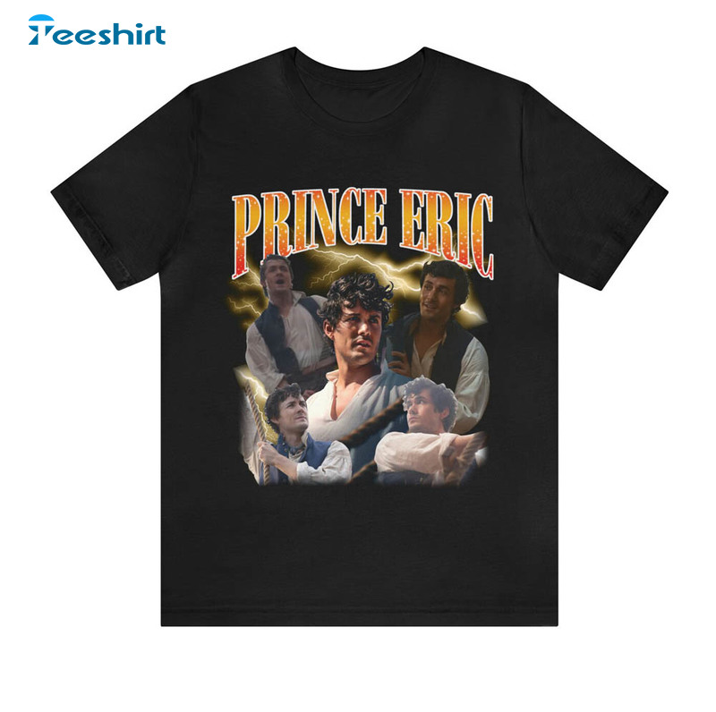 Jonah Hauer King Vintage Shirt, Prince Eric Crewneck Unisex Hoodie