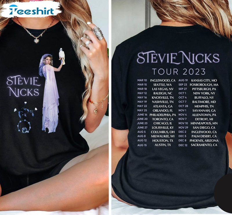 Stevie Nicks Tour 2023 Shirt, Fleetwood Mac Long Sleeve Sweatshirt