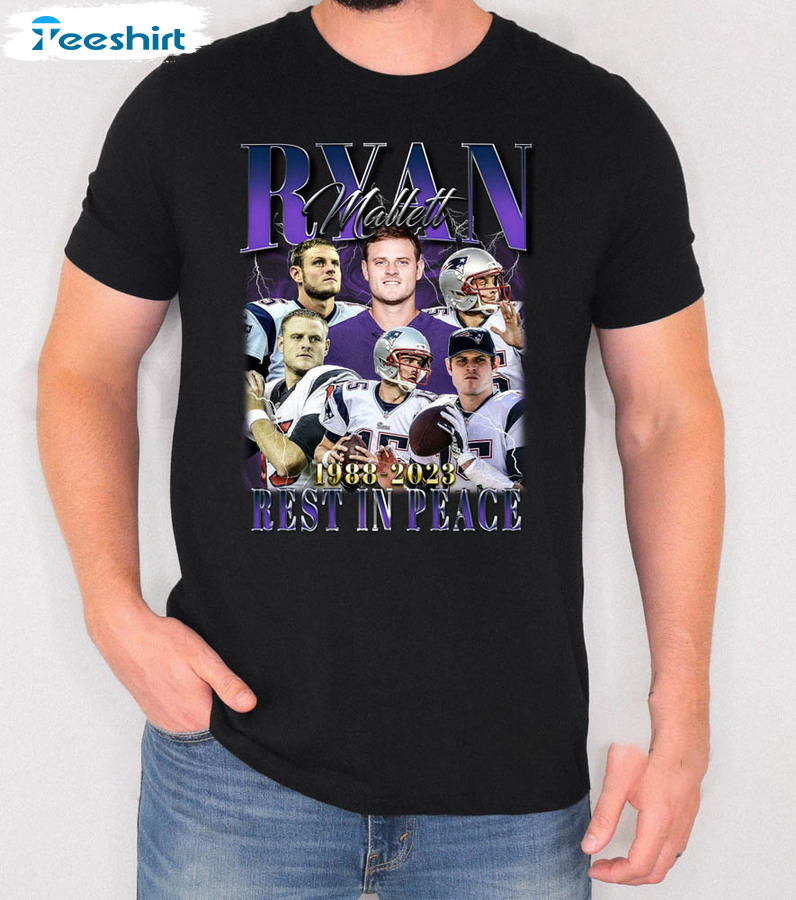 Rip Ryan Mallett Shirt, Ryan Mallett Legends Never Die Unisex Hoodie Crewneck