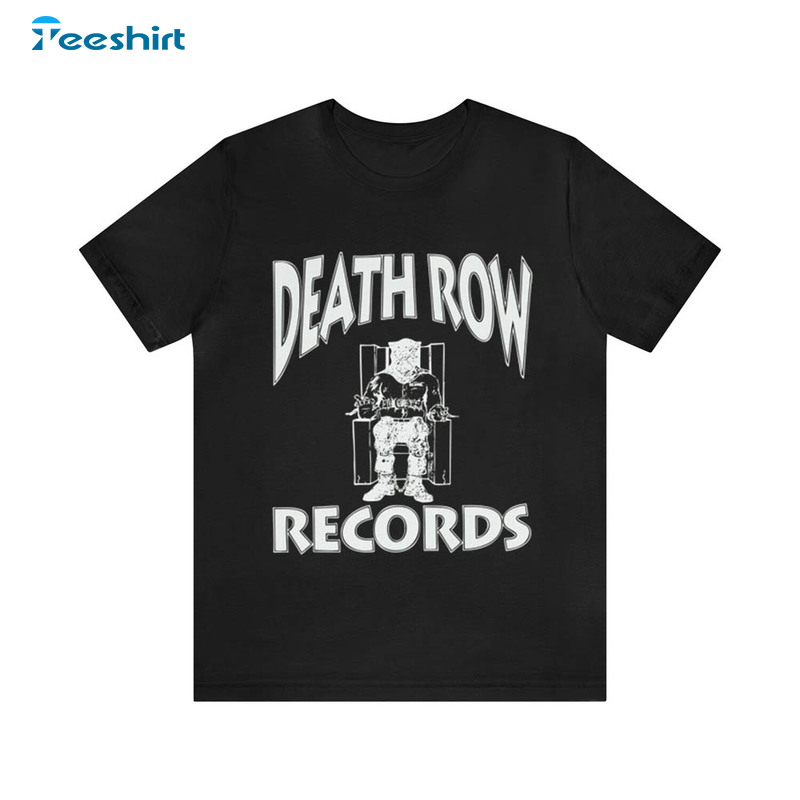 Death Row Records Shirt, Trendy Mussic Band Tee Tops Unisex Hoodie