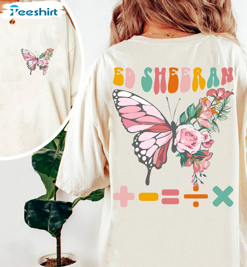 Butterfly The Mathematics Shirt, Country Music Tour Long Sleeve Sweater
