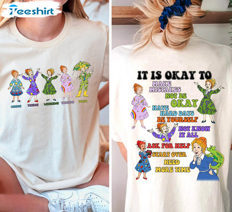 Ms Frizzle Seatbelts Everyone Shirt, Back To School Everyday Of Week Unisex T-shirt Tee Tops