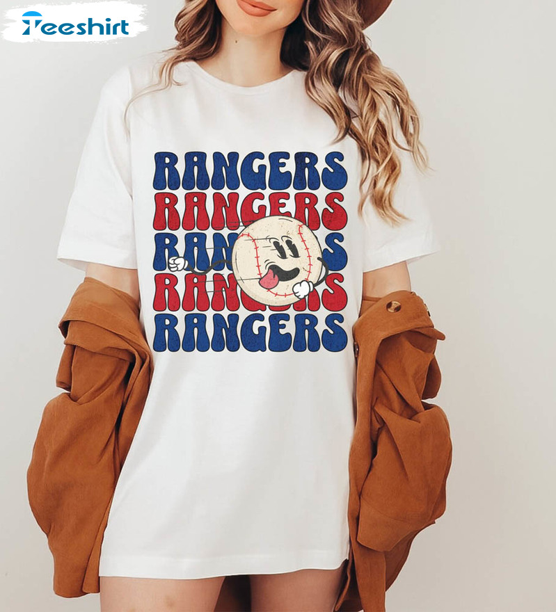 Texas rangers top cute shirts