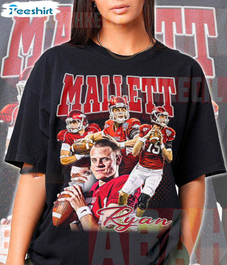 Ryan Mallett Trendy Shirt, Ryan Mallett Baseball Long Sleeve Unisex Hoodie