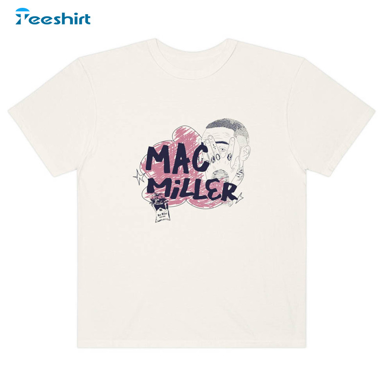 Mac Miller Sweatshirt, Cute Self Care Crewneck Tee Tops