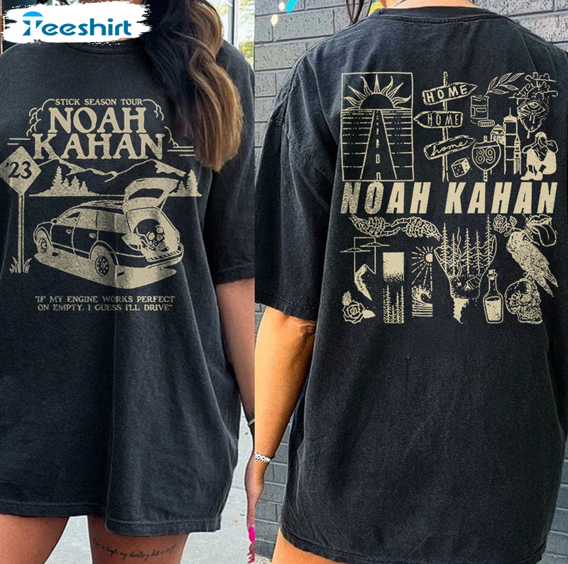 Noah Kahan Noah Kahan Shirt, Stick Season Tour Tee Tops Crewneck