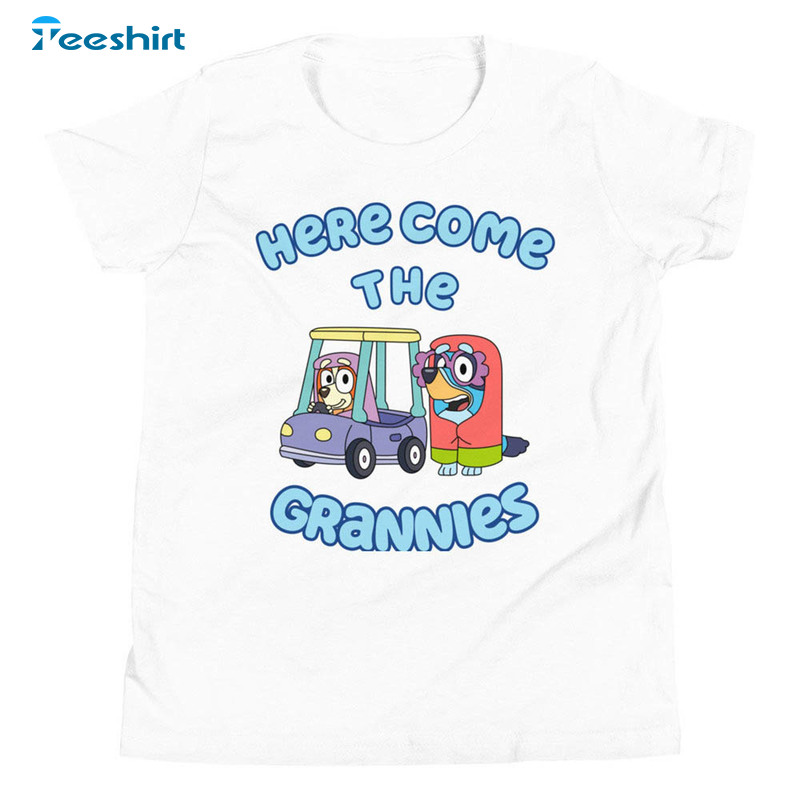 Limited Here Come The Grannies Unisex Hoodie Crewneck For Men Women