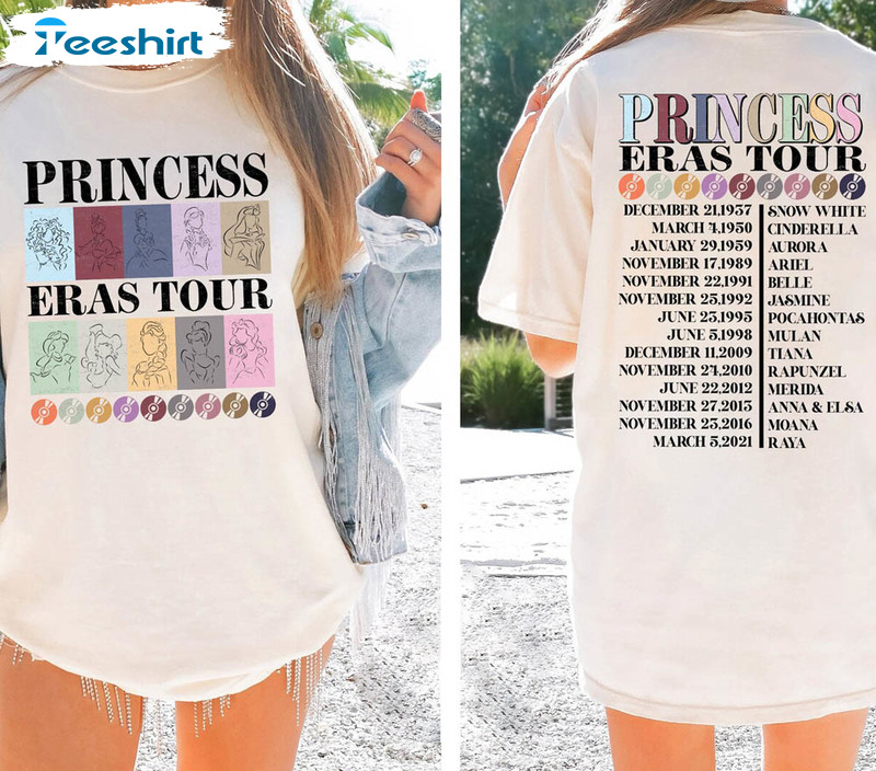 Princess Eras Tour Vintage Shirt, Midnight Album Unisex T-shirt Hoodie