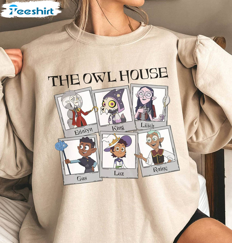 The Owl House Hexside Shirt, School Of Magic Hoodie Crewneck