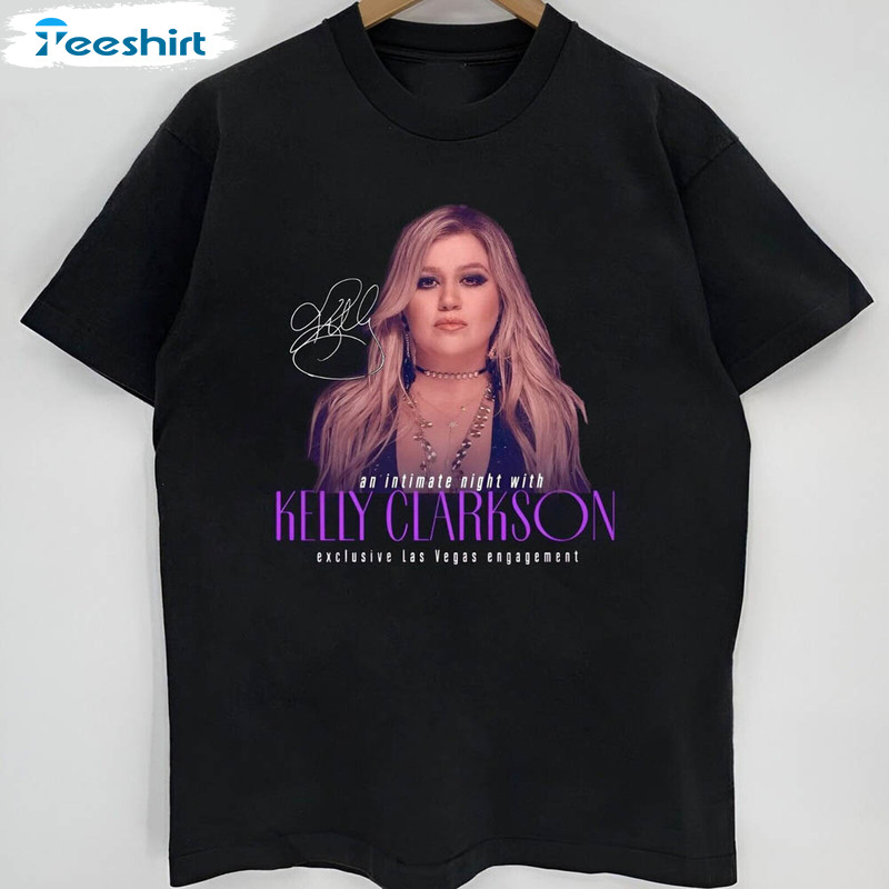 Kelly Clarkson Tour Shirt, Chemistry Album Unisex T-shirt Crewneck