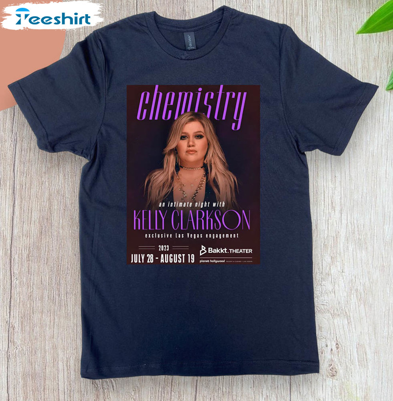 Kelly Clarkson Trendy Shirt Music Tour Crewneck Unisex T-shirt