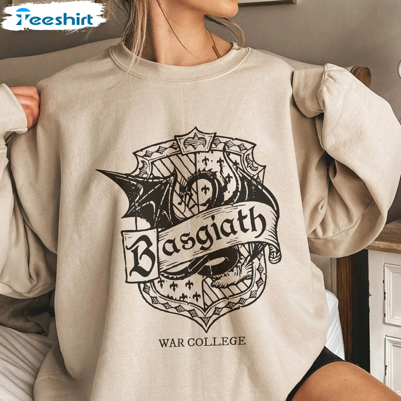 Retro Basgiath War College Shirt, Fourth Wing Xaden Unisex Hoodie Tee Tops