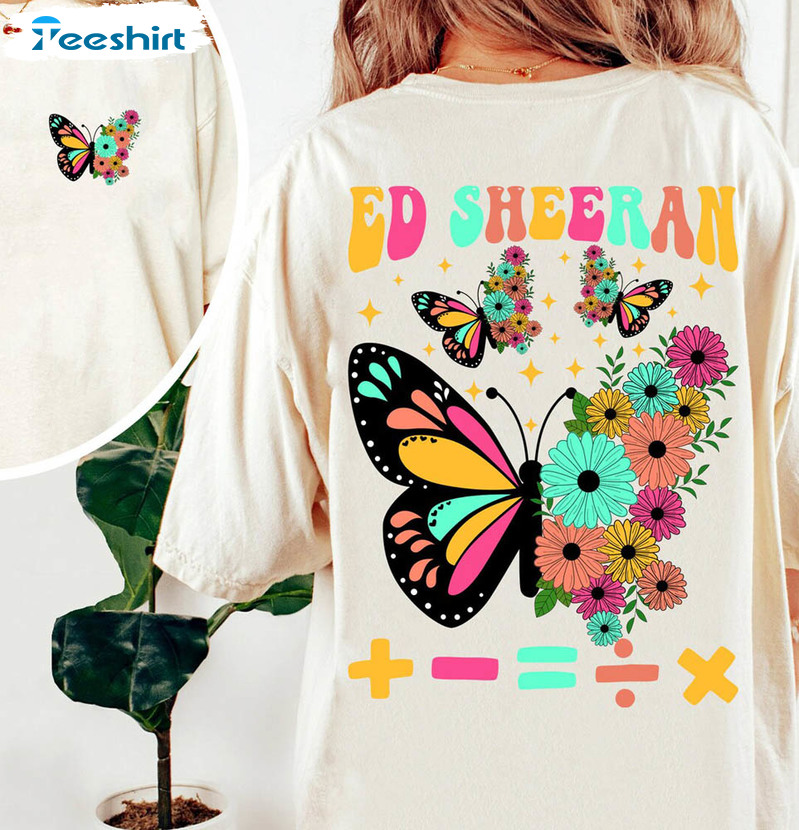 Butterfly Equals Tour Shirt, The Mathematics World Tour Long Sleeve Short Sleeve