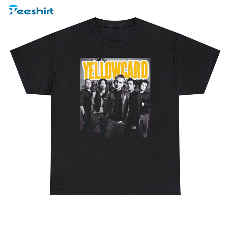 Yellowcard The Original Line Vintage Sweatshirt Short Sleeve