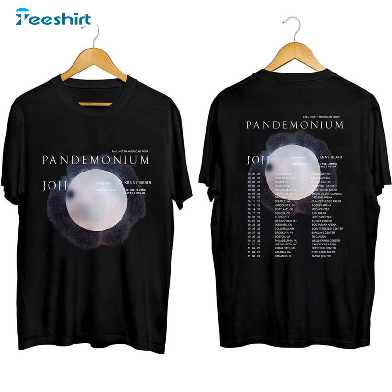 Joji Pandemonium Tour 2023 Shirt, Pandemonium 2023 Concert Long Sleeve Unisex T-shirt