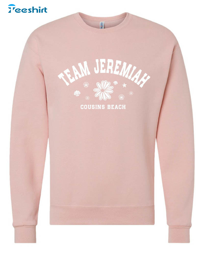 Summer Team Jeremiah Shirt, Cousins Beach Crewneck Tee Tops