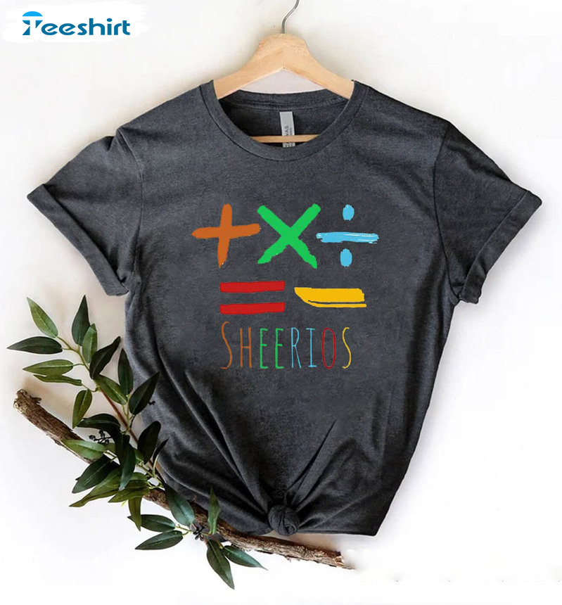 The Mathematics Tour Vintage Shirt, Ed Sheeran Concert Unisex Hoodie Tee Tops