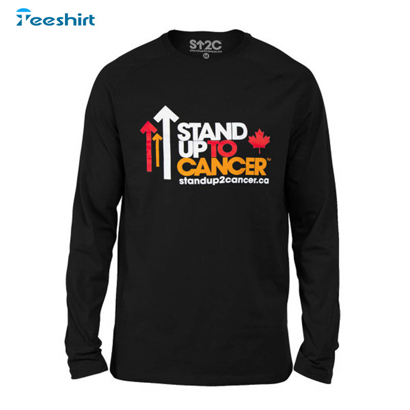 Stand Up To Cancer Shirt, Limited Su2c Logo Long Sleeve Short Sleeve