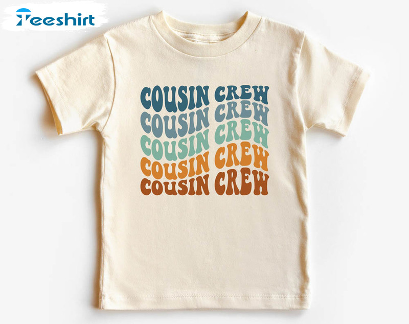 Cousin Crew Vintage Shirt, Cute Cousin Beach Unisex T-shirt Short Sleeve