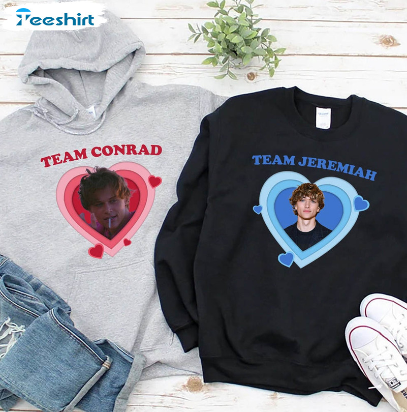 Cousins Beach Shirt, Summer Team Jeremiah Team Conrad Tee Tops Unisex Hoodie