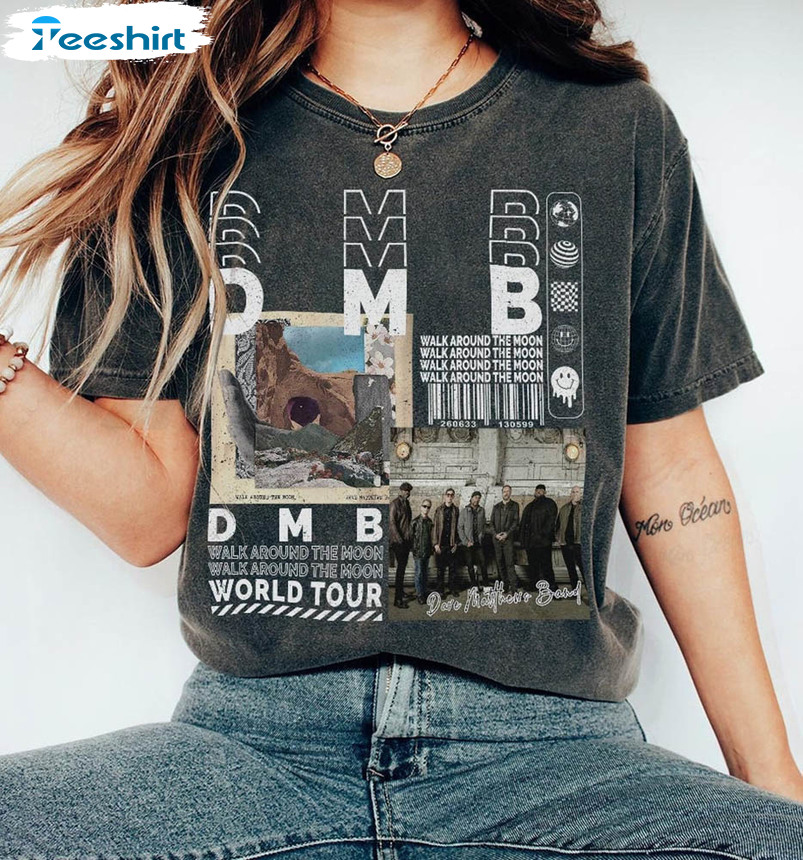 Dave Matthews Band Music Retro Shirt, Dmb 2023 North American Tour Hoodie Crewneck