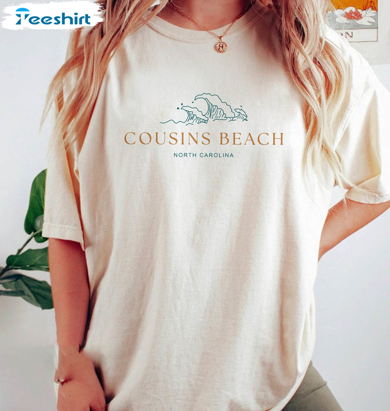 Cousin Beach Comfort Shirt, Team Conrad Team Jeremiah Tee Tops Short Sleeve