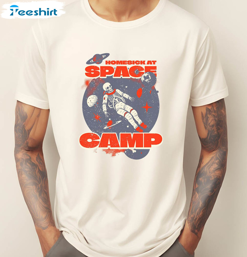 Fall Out Boy Homesick At Space Camp Shirt, Elder Emo Unisex T-shirt Crewneck