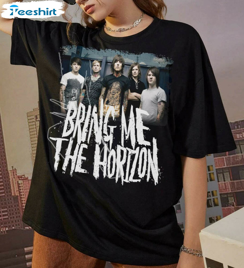 Band Bring Me The Horizon Shirt, Rock Metal Unisex T-shirt Crewneck