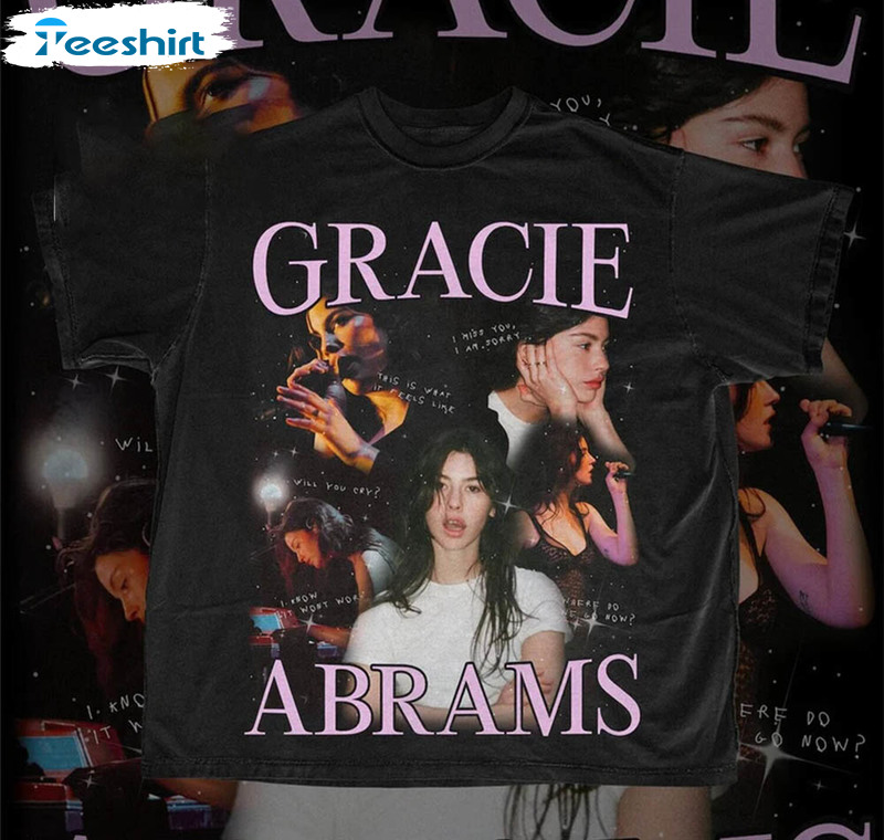 Gracie Abrams Vintage Shirt, Trendy Minimalist Concert Crewneck Unisex Hoodie