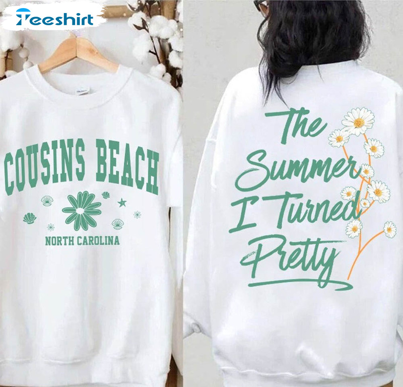 Cousins Beach Shirt, Summer I Turned Pretty Crewneck Unisex Hoodie