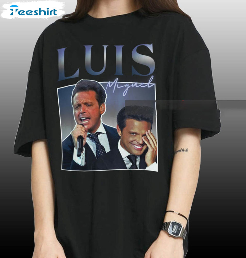 Limited Luis Miguel Shirt , Luis Miguel Gallego Basteri Sweatshirt Short Sleeve