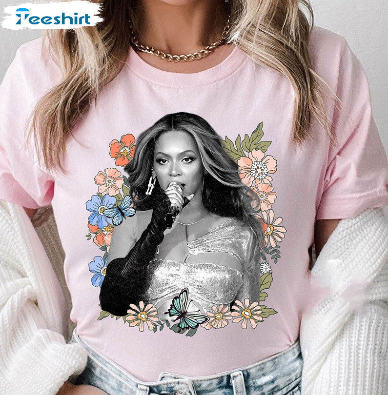 Renaissance Tour 2023 Shirt, Beyonces Retro Crewneck Unisex T-shirt