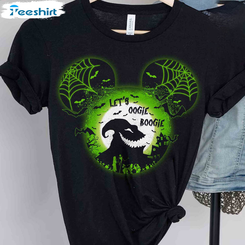 Nightmare Before Christmas Funny Shirt, Oogie Boogie Bash Short Sleeve Unisex T-shirt