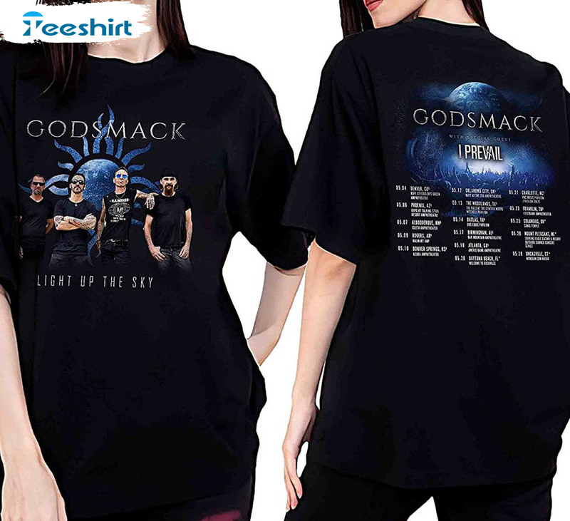 Godsmack Shirt , Light Up The Sky Unisex Hoodie Long Sleeve