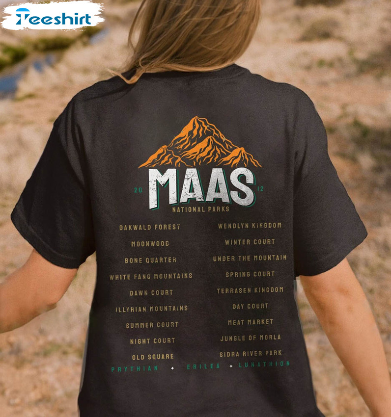 Sarah J Maas National Parks Shirt, Sjm Universe Licensed Hoodie Unisex T-shirt