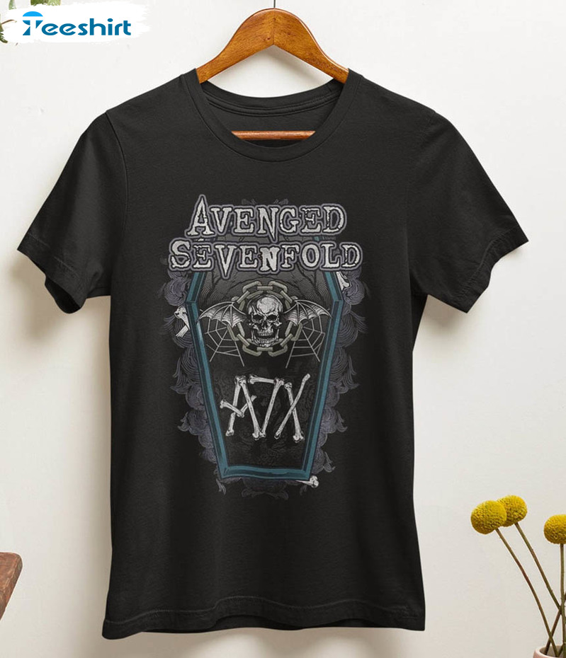 Avenged Sevenfold Cool Shirt, Metal Band Unisex Hoodie Long Sleeve