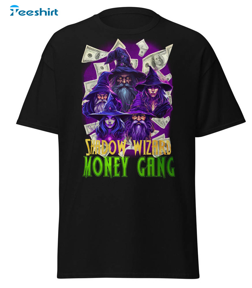 Shadow Wizard Money Gang Shirt, Limited Crewneck Long Sleeve