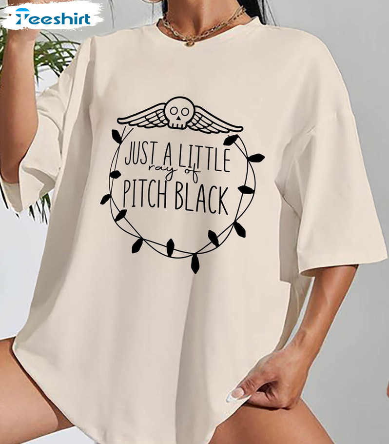 by Design T-Shirt Well Aren't You Just A Little Ray of Pitch Black Women's Funny T-shirts Black / M