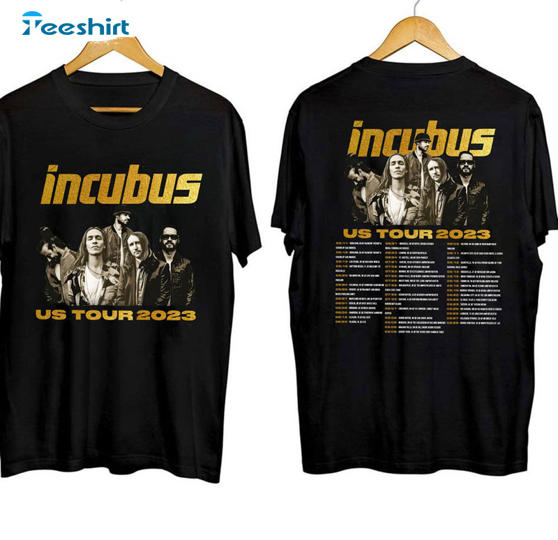 Incubus Band Us Summer Tour Shirt, Incubus Band Crewneck Unisex Hoodie