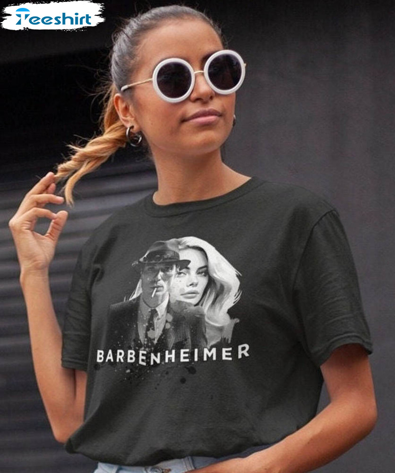 Barbenheimer Trendy Shirt, Oppenheimer Barbie Crewneck Unisex Hoodie