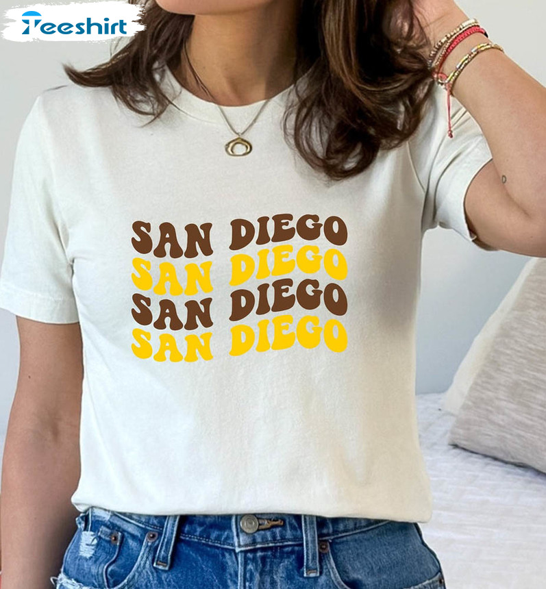 LycianDream Padres Baseball Shirt Women's Baseball Shirt Men's Baseball Shirt Baseball Lover Shirt San Diego Baseball Shirt