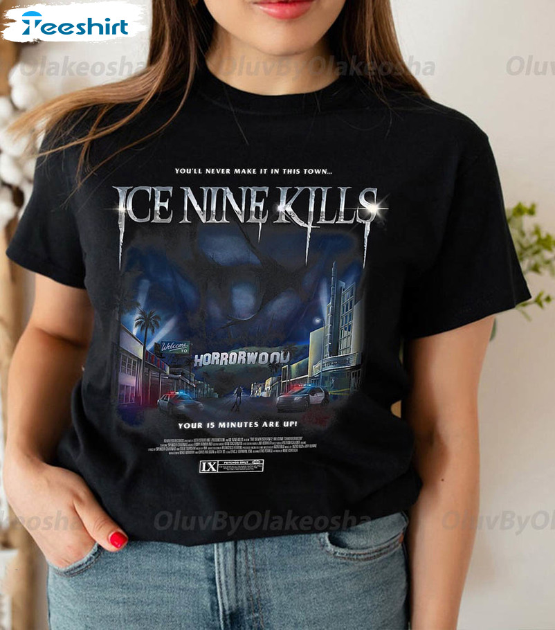 Ice Nine Kills Welcome To Horrorwood Album Shirt, Metal Music Crewneck Unisex Hoodie