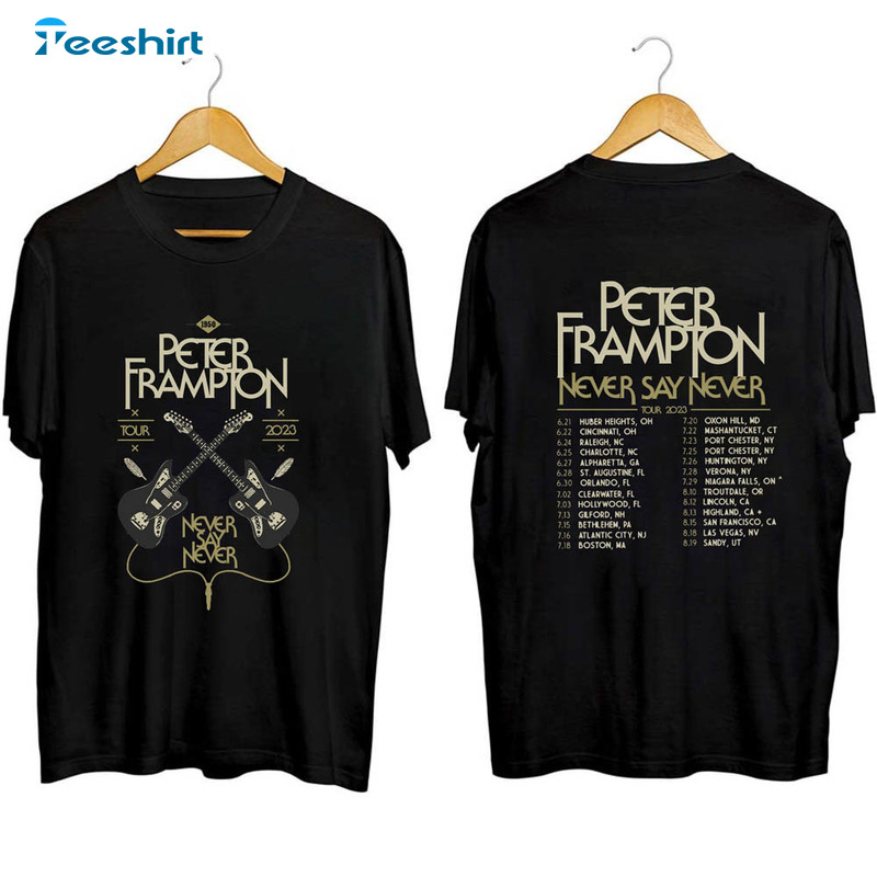 Peter Frampton 2023 Tour Shirt, Peter Frampton Sweatshirt Crewneck