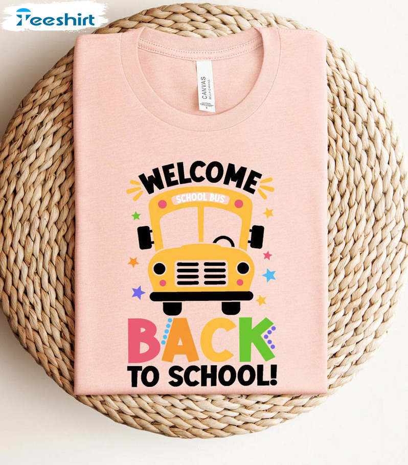 Welcome Back To School Funny Shirt, Teacher Life Preschool Unisex Hoodie Long Sleeve